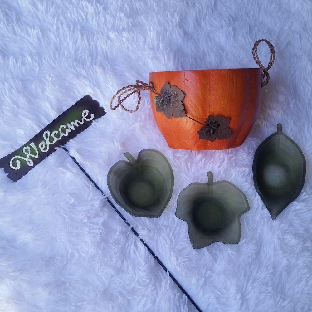 Welcome Fall Pumpkin Decor Bundle (5 pc)